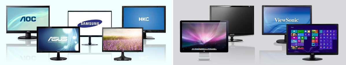 Computer monitors long