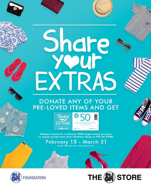 share your extras