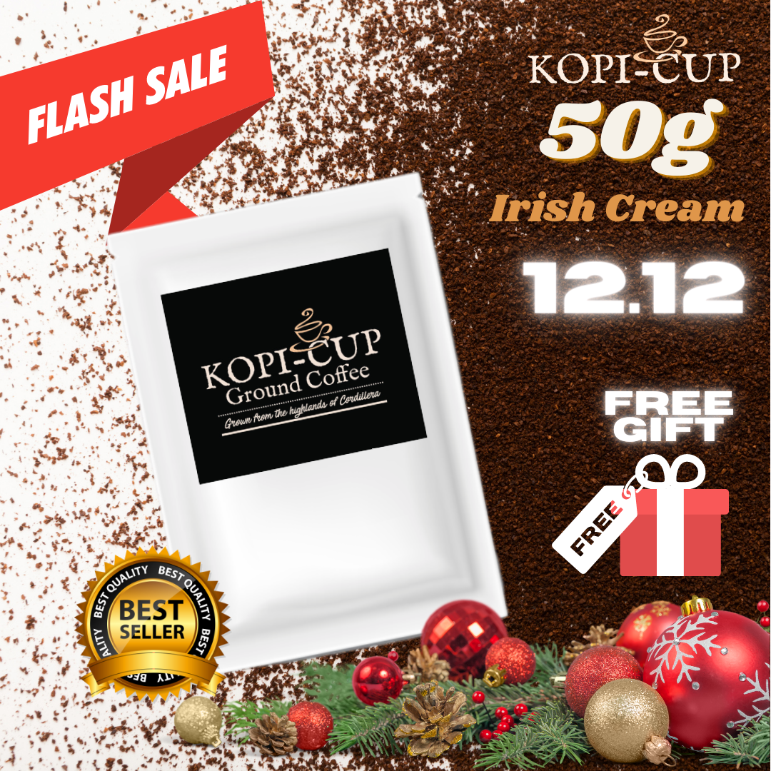 Kopi Cup 50g Baileys Irish Cream Flavored Medium Fine Freshly Roasted