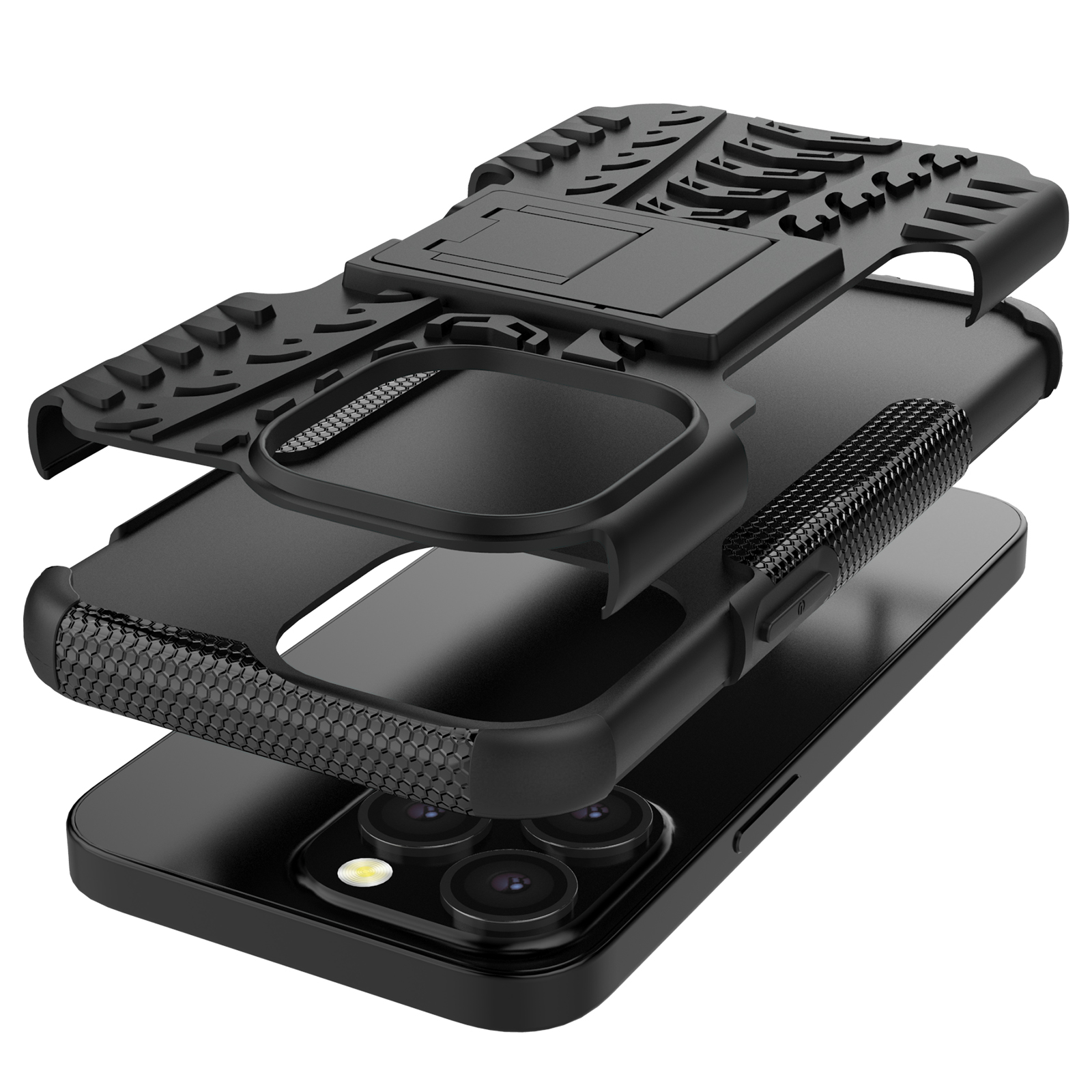 Generic IPhone 13 Pro Max Case, Heavy Duty Armor Tough Hybrid