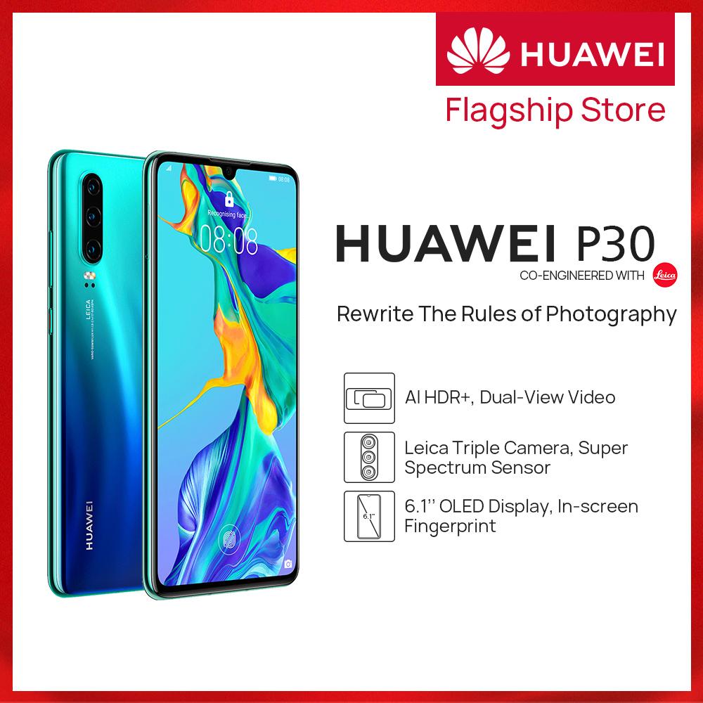 Huawei P30 Revolutionary Leica Triple Camera System 6.1-inch OLED Display 8GB RAM 128GB ROM 22.5W SuperCharge Cellphone