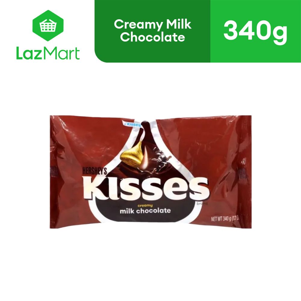 Hershey S Kisses Creamy Milk Chocolate 340g