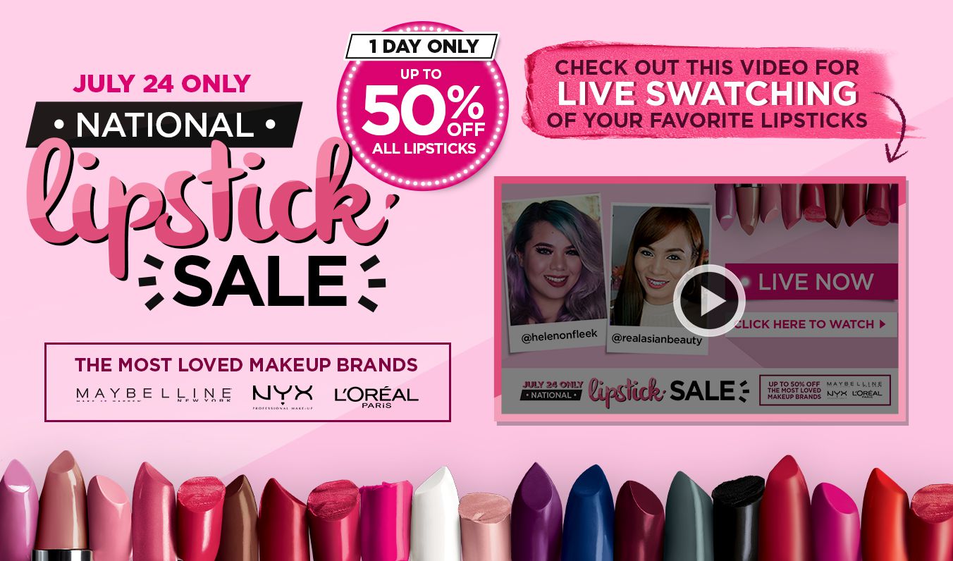 National Lipstick Sale Buy National Lipstick Sale at Best Price in