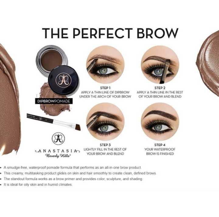 Anastasia Beverly Hills Dipbrow Pomade ( Soft Brown) With Free Anastasia Eyebrow Brush-Arturochicoshop August 2018 - 5 Anastasia Beverly Hills Dipbrow Pomade ( soft brown) with free anastasia eyebrow brush-Arturochicoshop - 5