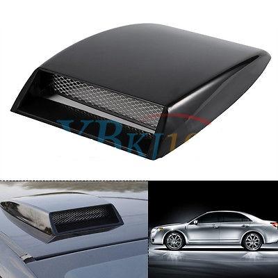 Universal Auto Car Design 3D Vent Hood Scoop Exterior Decoration Black