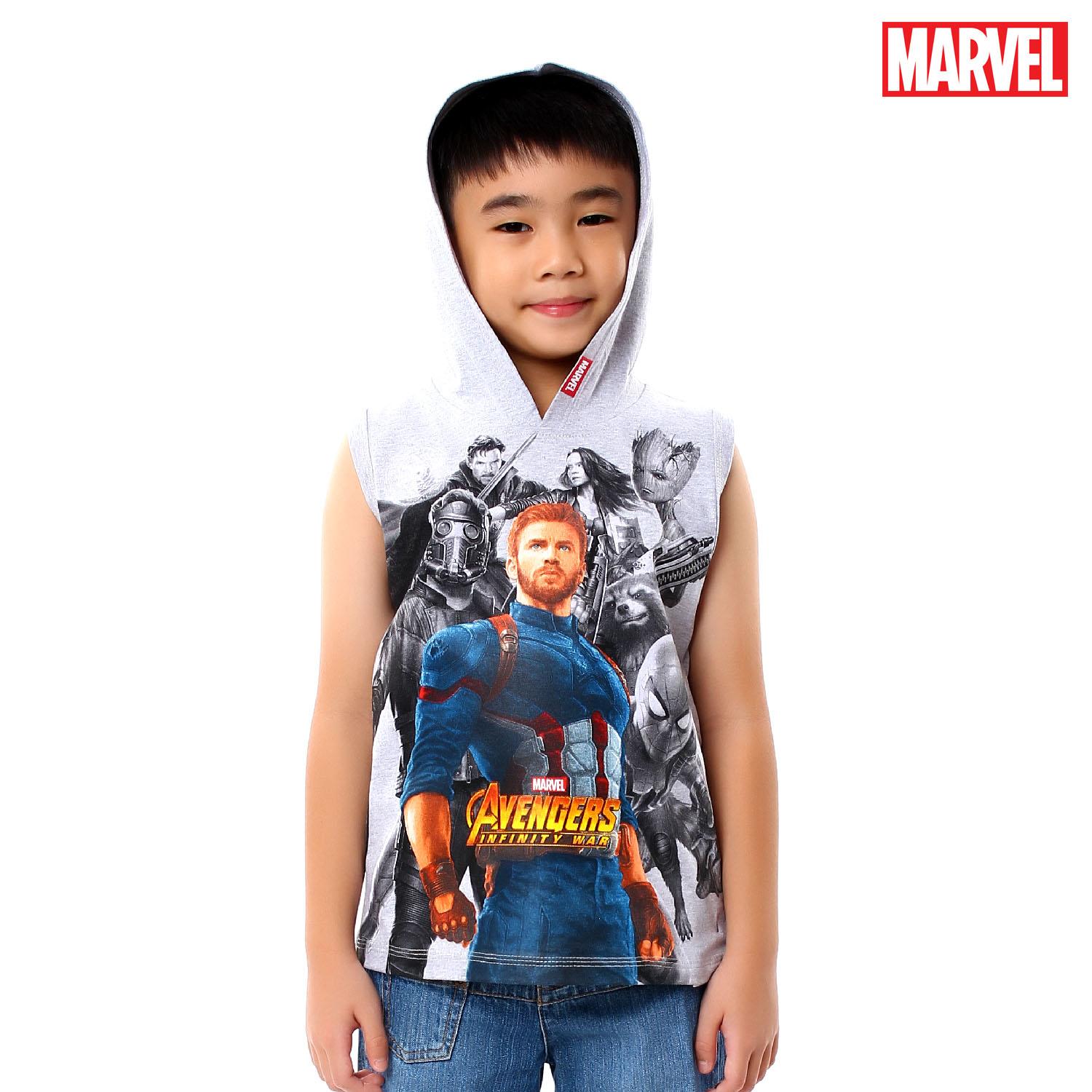 Marvel Avengers Infinity War Boys Sleeveless Hoodie September 2018 - 5 Marvel Avengers Infinity War Boys Sleeveless Hoodie - 5