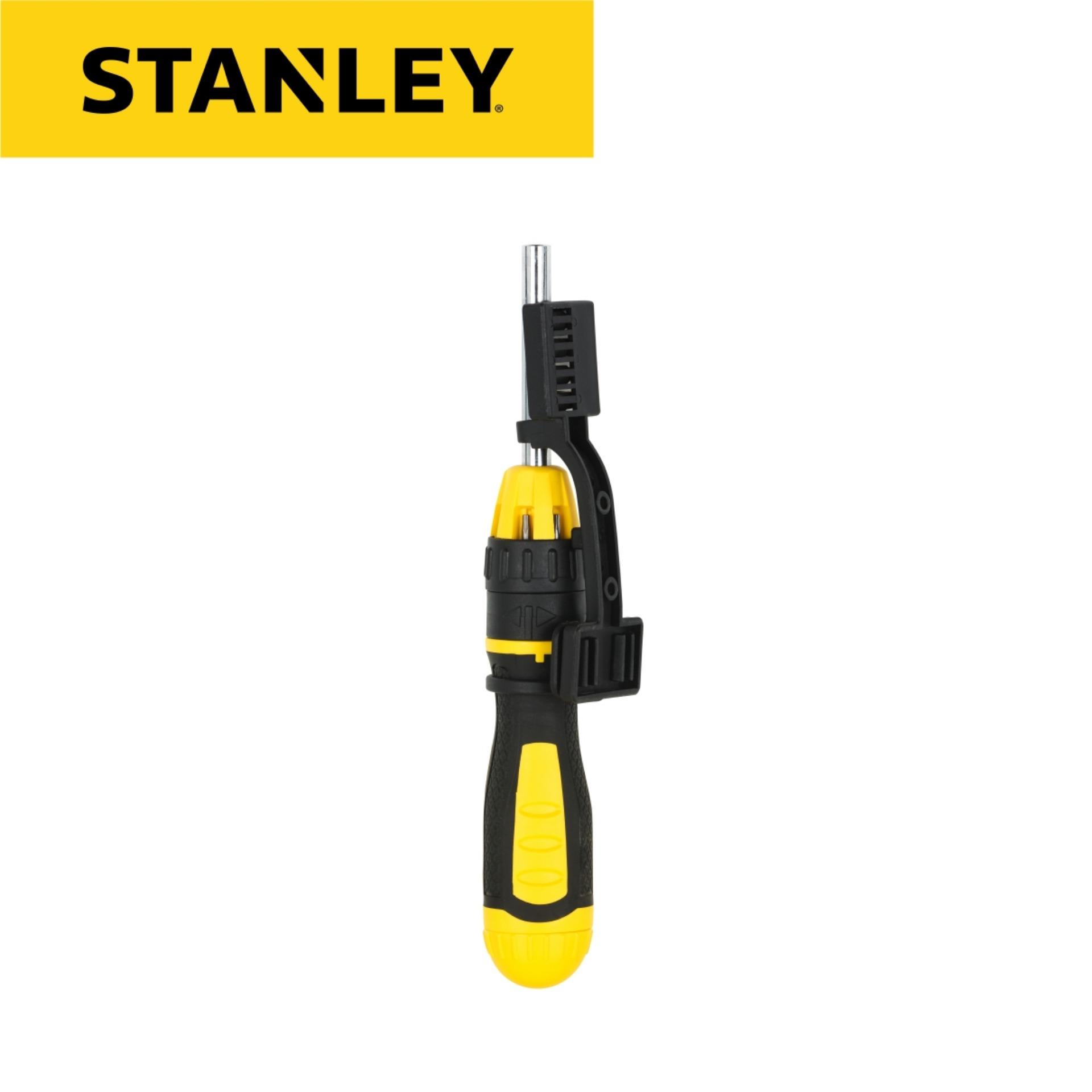 STANLEY® STHT680108 10 PCS Ratcheting Multibit Screwdriver