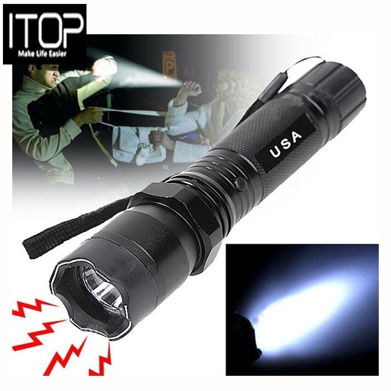 ITOP 1101 type light flashlight with Stun-gun