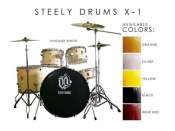 Steely X1 Analog Drumset free Drumstick and Stool
