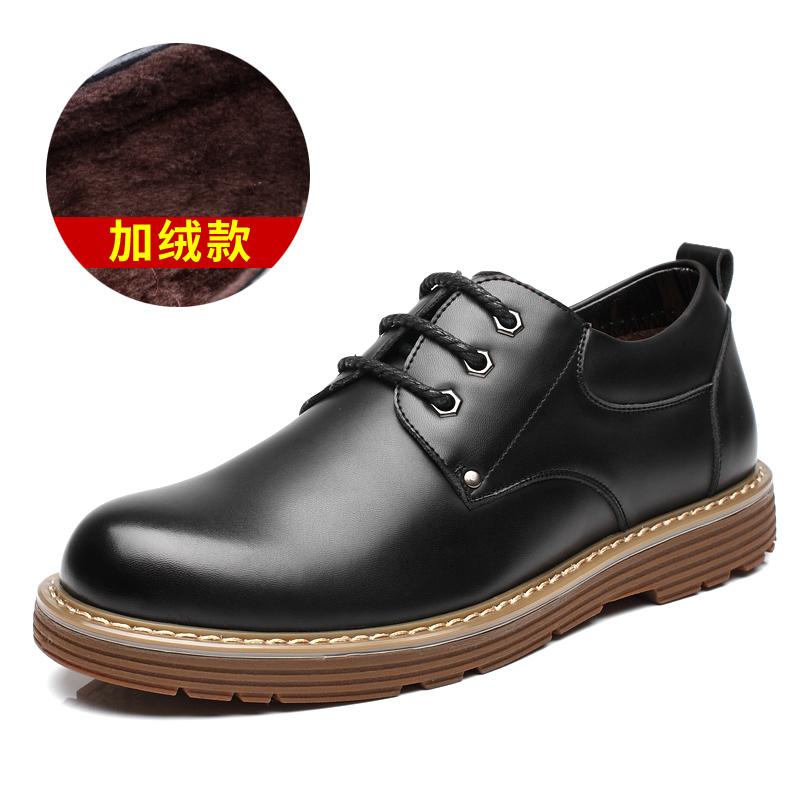 The British spring head l men Dr Martens boots Fleece lining-black