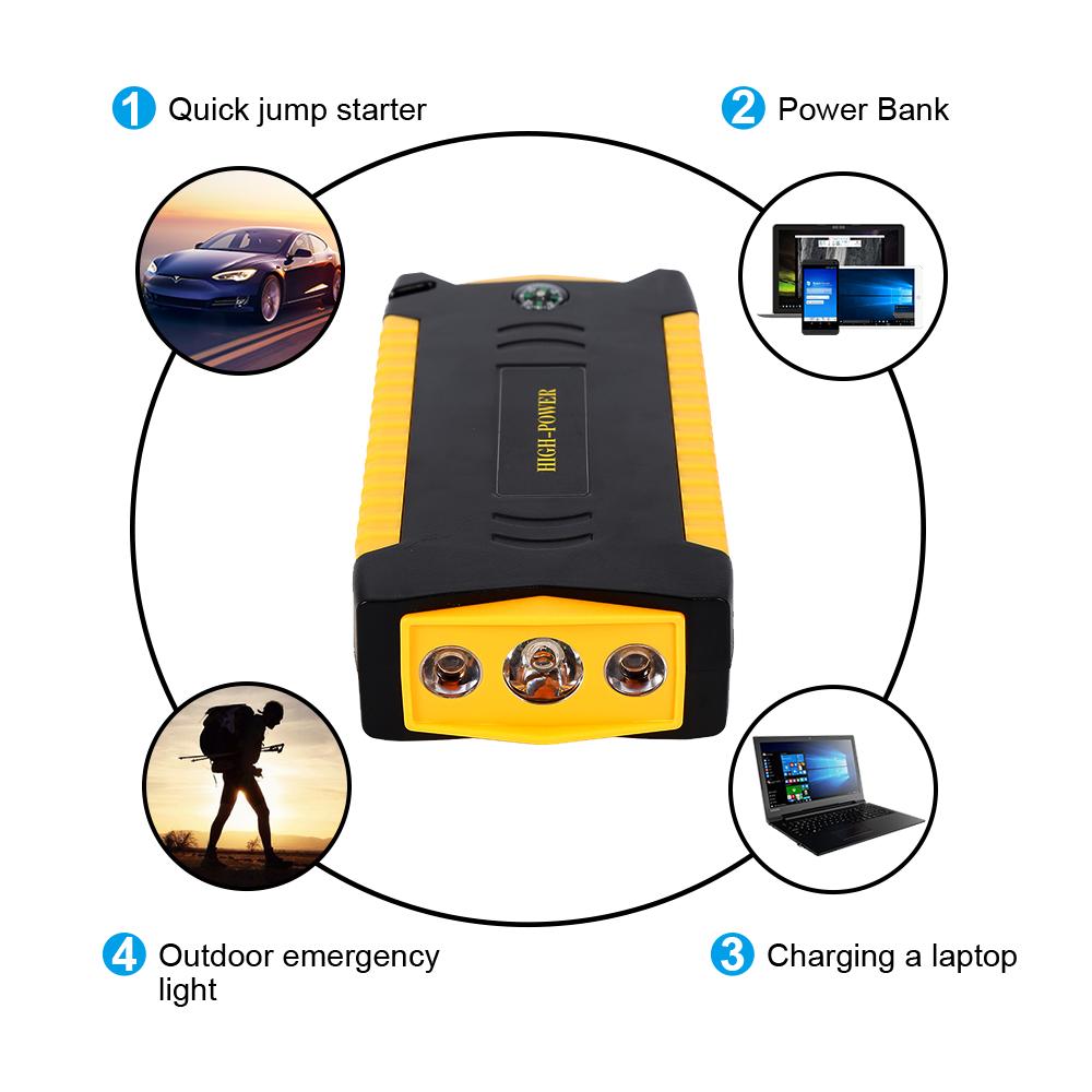 LHR TM19B High Power 12V 69800mAh MultiFunction Jump Starter