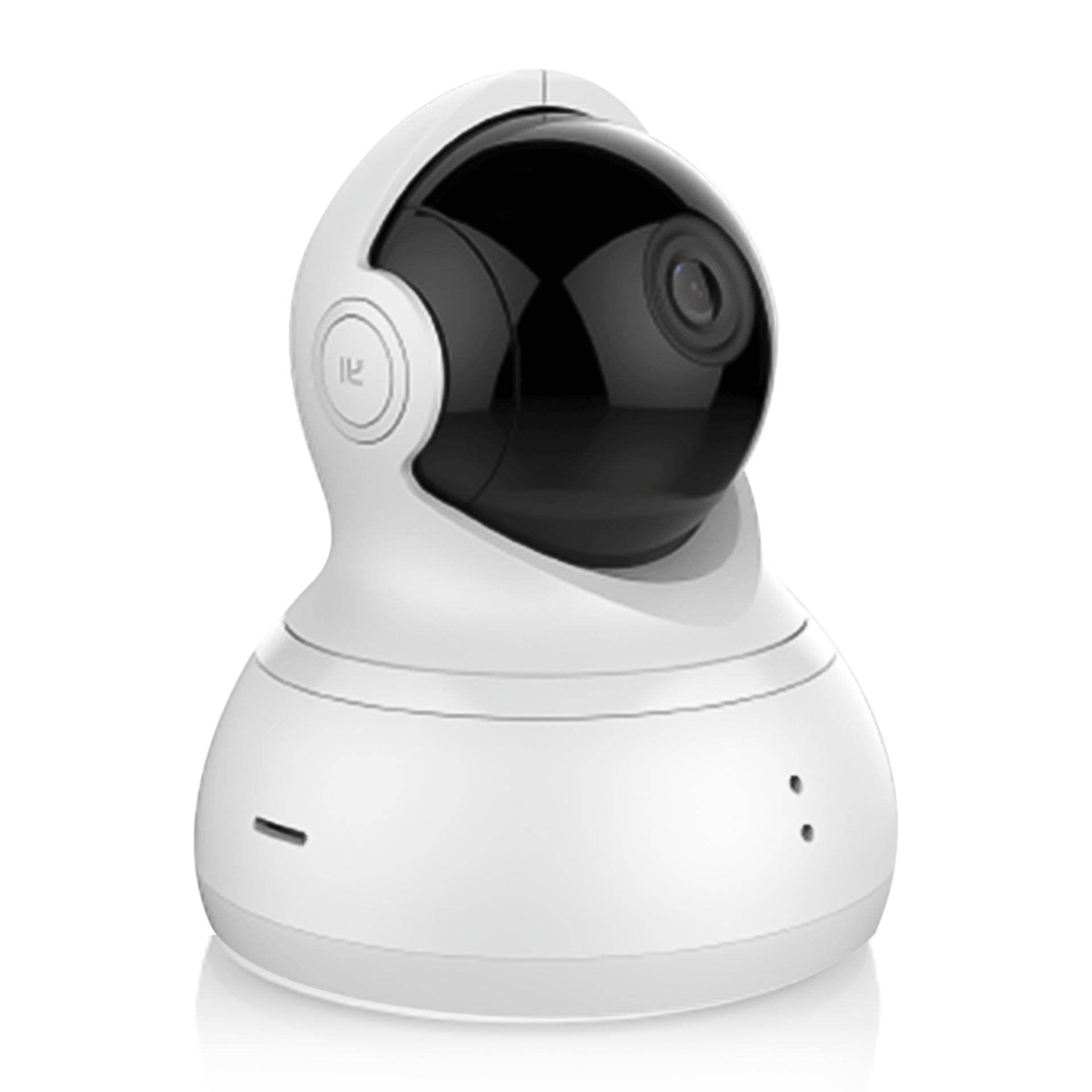 Yi 360 Degrees Dome Home Smart Security Camera CCTV System (White)