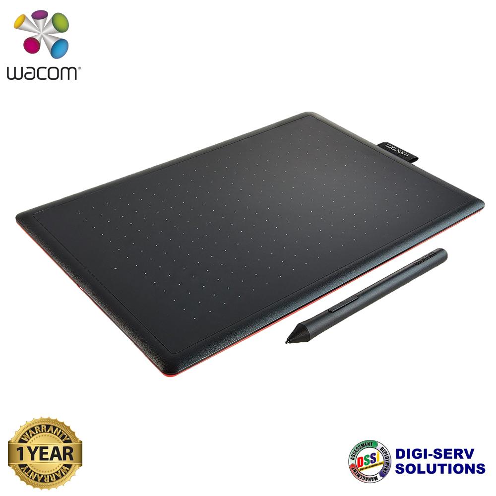 Wacom Creative Pen Tablet CTL-472/K0-CX Small Graphic Tablet (Red/Black)