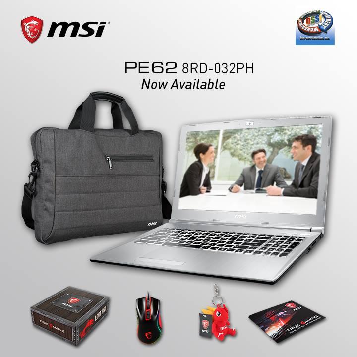 MSI Prestige PE62 8RD-032PH 15.6