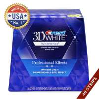 Crest 3D White Whitestrips Professional Effects Teeth Whitening Kit of 40 Strips / 20 Sachets