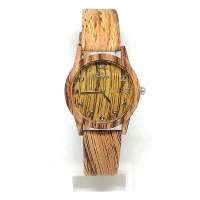 Geneva Classic Wood Design Watch