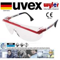 Uvex Astrospec Sports Eyewear Safety Goggles Glasses spectacle patriot RWB ANSI Z87.1
