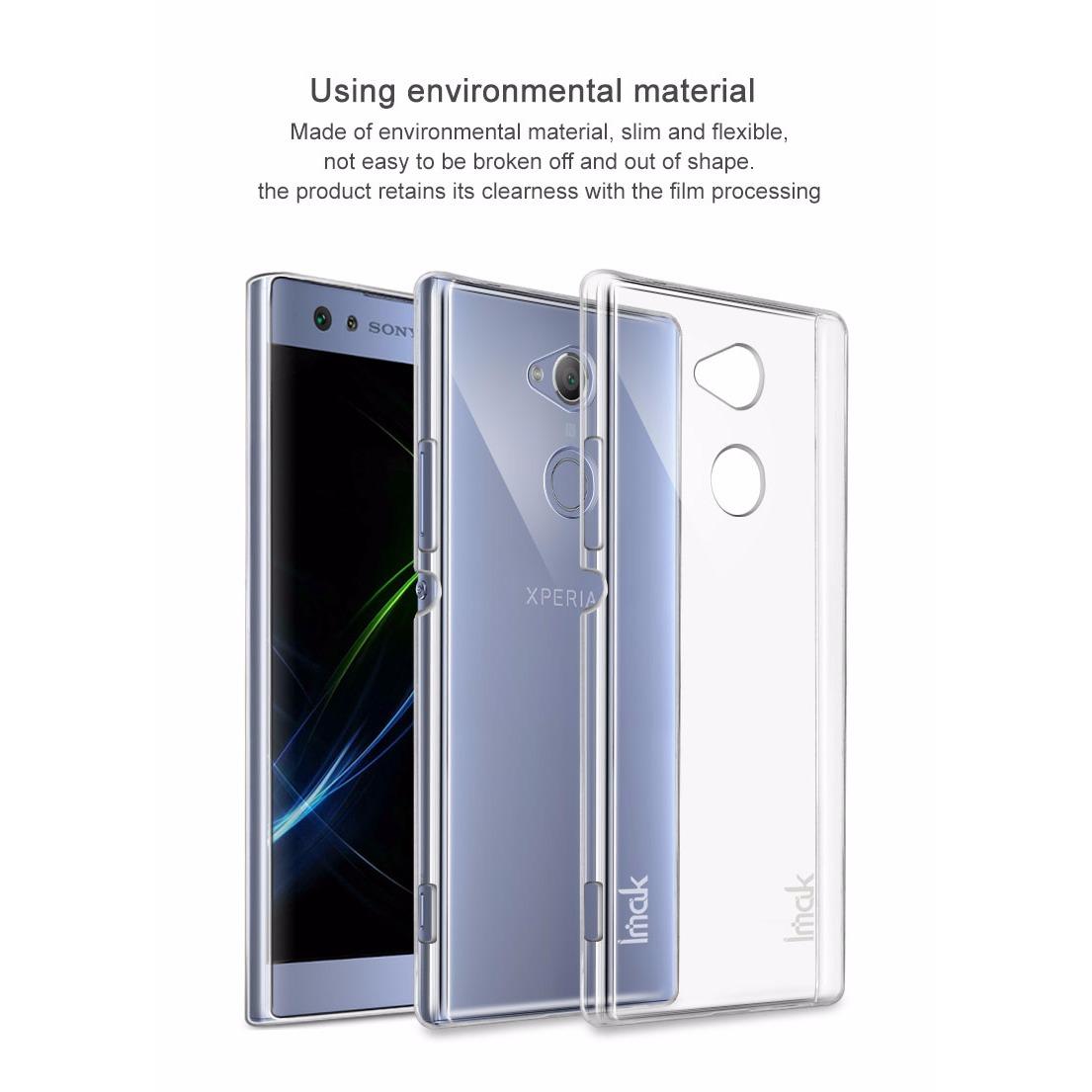 Imak Ultra-thin Clear Crystal Transparent Back Cover Case for Sony Xperia .