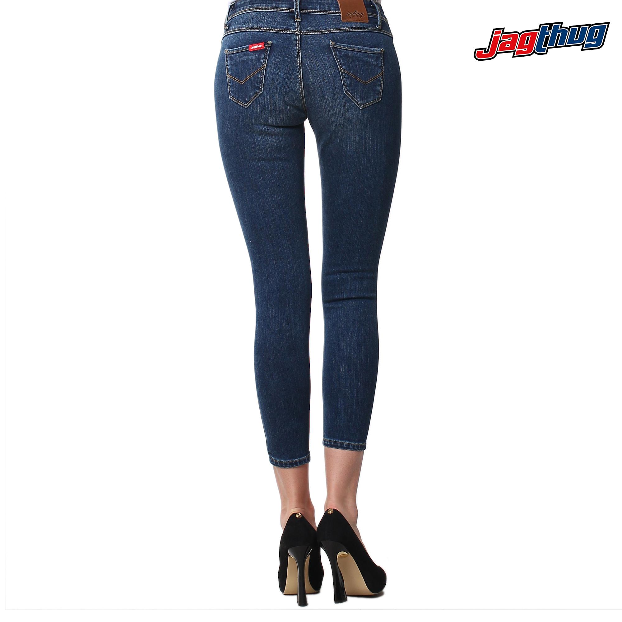 Jagthug Girls Ankle Cut Jeans (Blue Luster) September 2018 - 4 Jagthug Girls Ankle Cut Jeans (Blue Luster) - 4