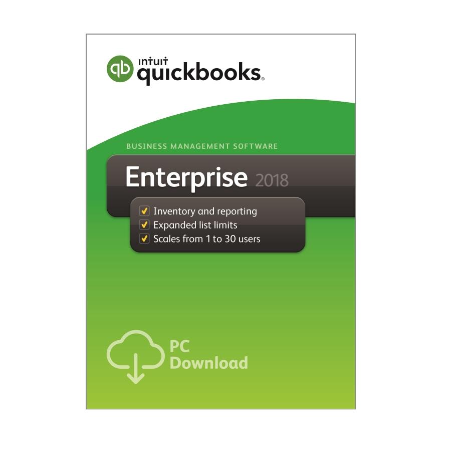 Quickbooks Enterprise V18.0 2018 No Annual Subscription Lifetime 5- Users