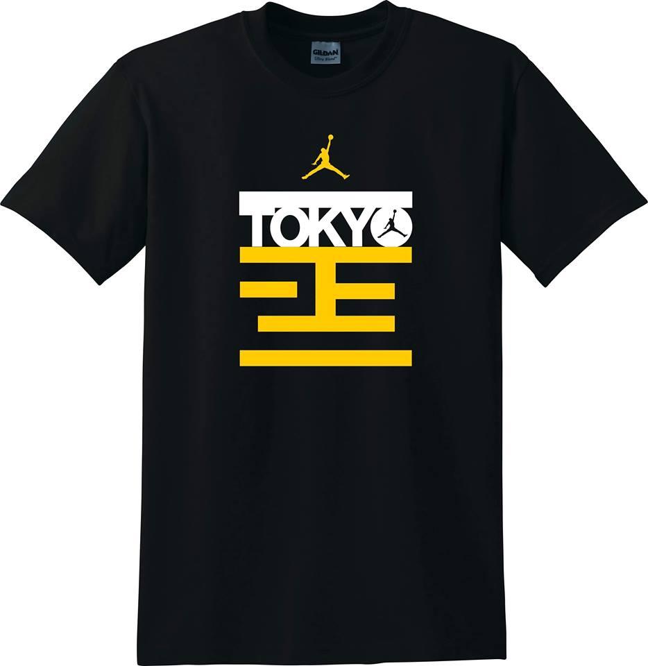 GILDAN BRAND JORDAN TOKYO SHIRT (BLACK 