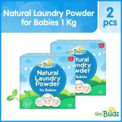 Tiny Buds Natural Laundry Detergent Powder - 1kg (Set of 2)