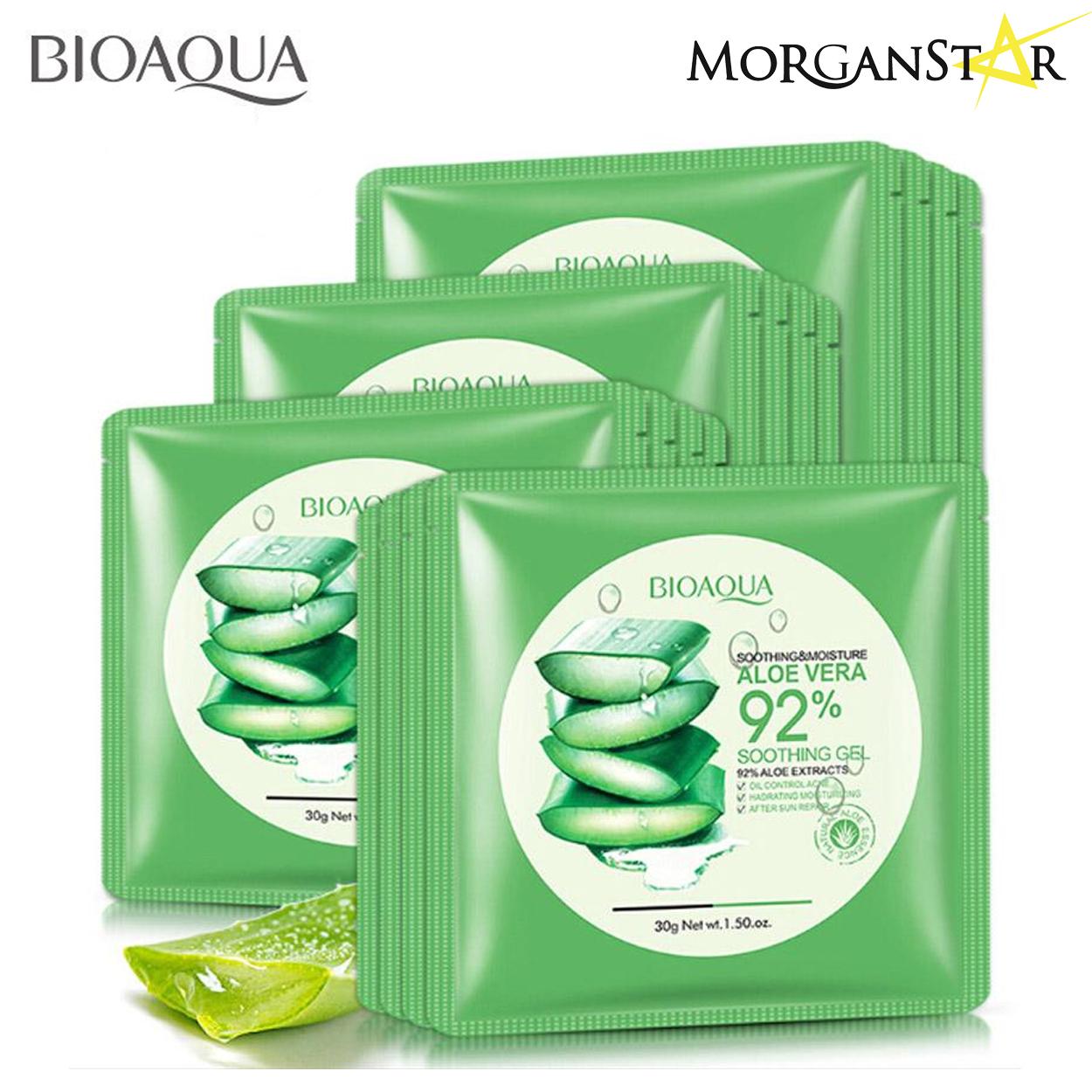 BIOAQUA #0481 Aloe Vera Moisturizing Dispoasable Mask Cream (Set of 5) (Green)