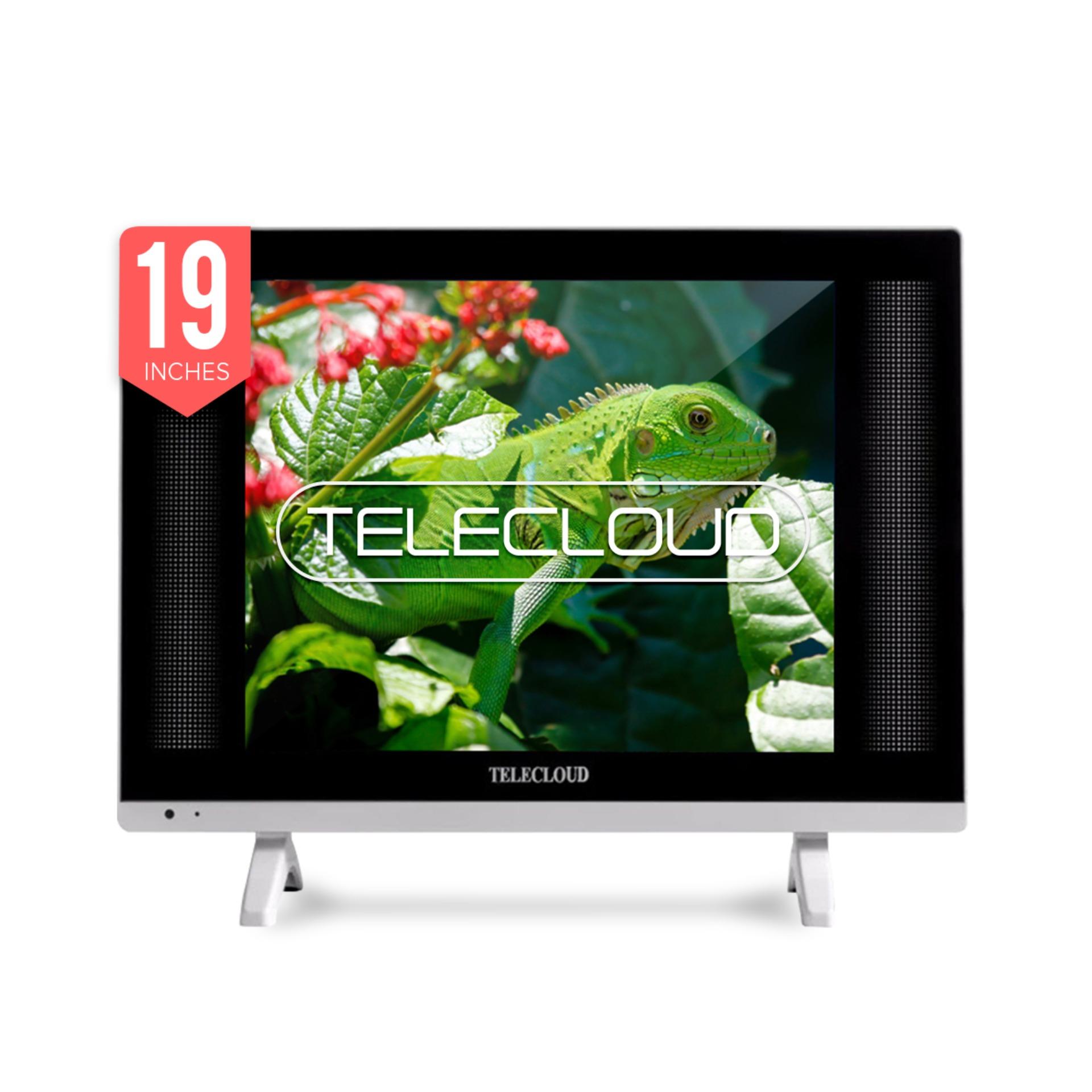 Telecloud 19 inch WL-1938H Ultra Slim LED TV Television (White)