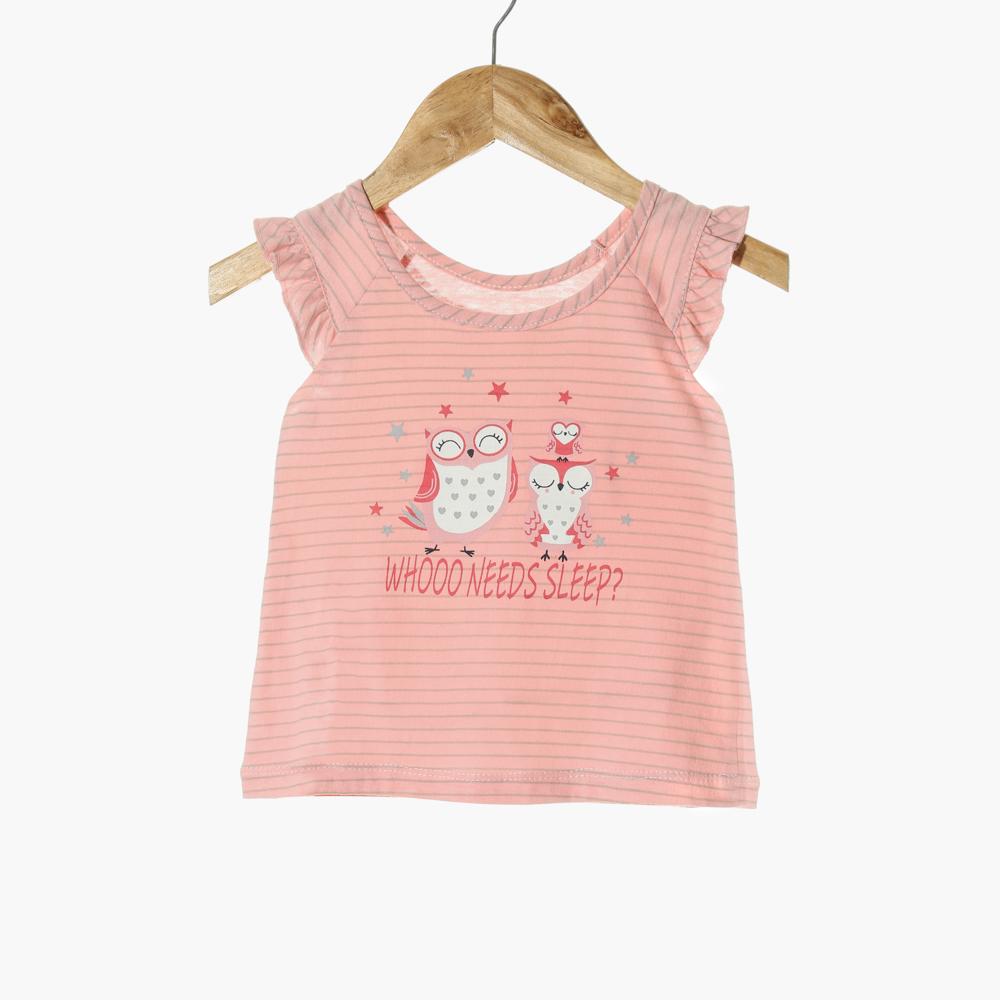 Nap Toddler Girls Owl Pajama Set (Pink) August 2018 - 4 Nap Toddler Girls Owl Pajama Set (Pink) - 4