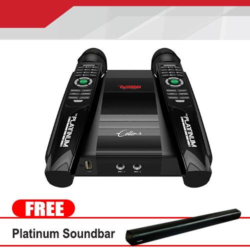 THE PLATINUM CELLO WITH OVER 17,000 ENGLISH AND OPM SONGS WITH FREE PLATINUM SOUNDBAR