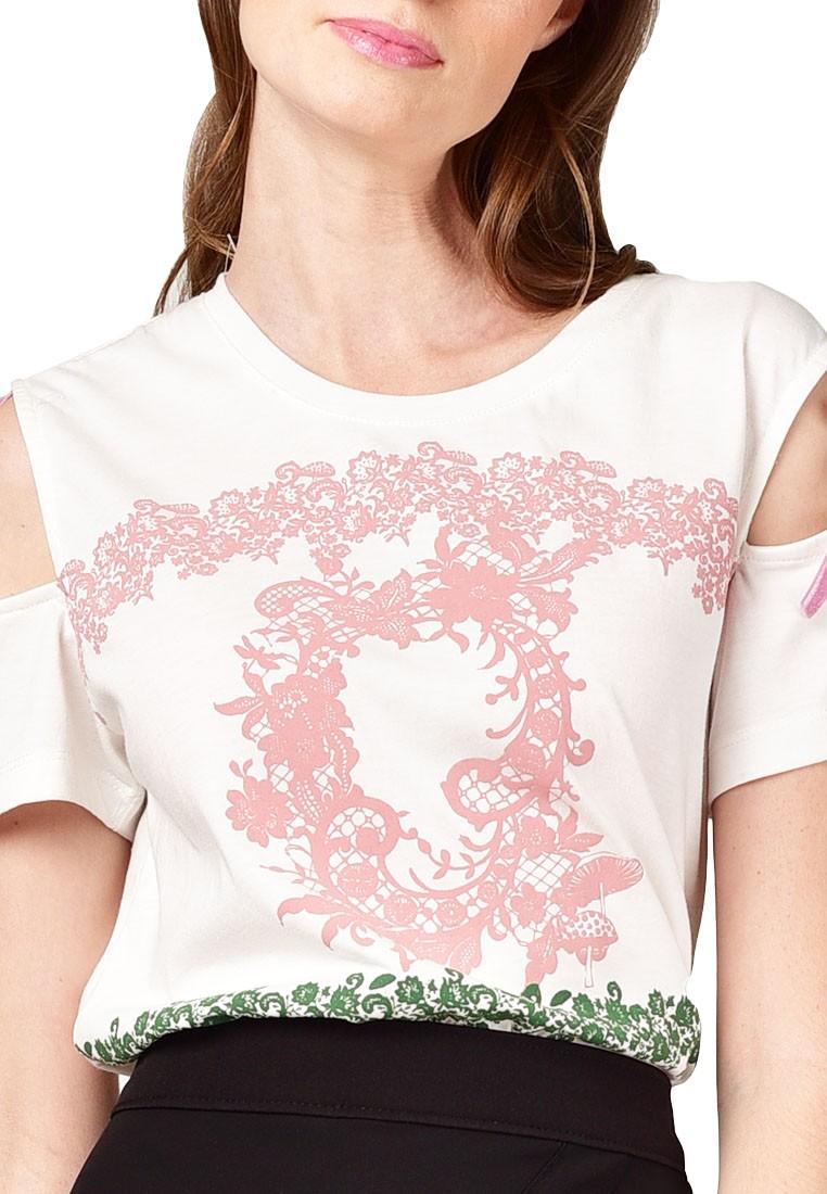Plains And Prints Chrysler Short Sleeves Top - Offwhite September 2018 - 4 Plains and Prints Chrysler Short Sleeves Top - Offwhite - 4