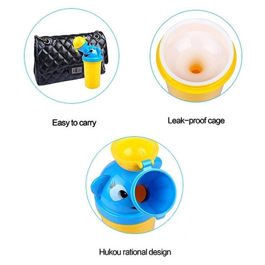 Childrens Urinal onboard Portable Baby Urine Bottles Leakproof Chamber
