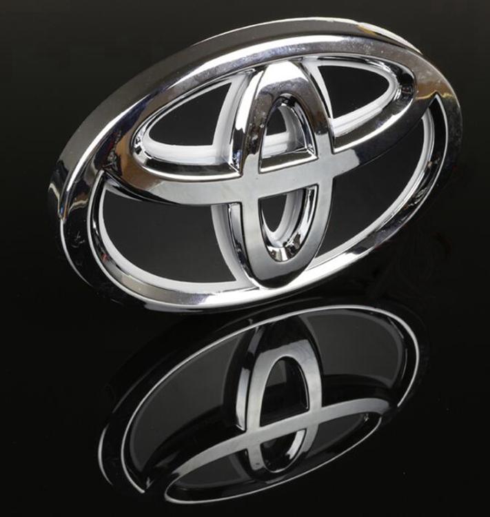 TRD LED Car Decal Front Logo 11*7.5 CM Light Badge Lamp Emblem Sticker For Toyota Vios Innova