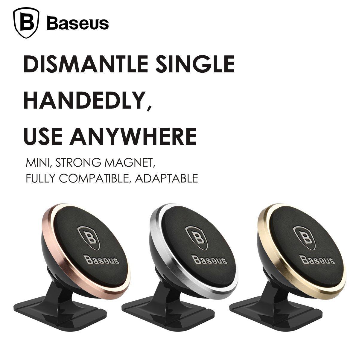 Baseus 360 Degree Cell Phone Holder Rotatable Car Mount Holder