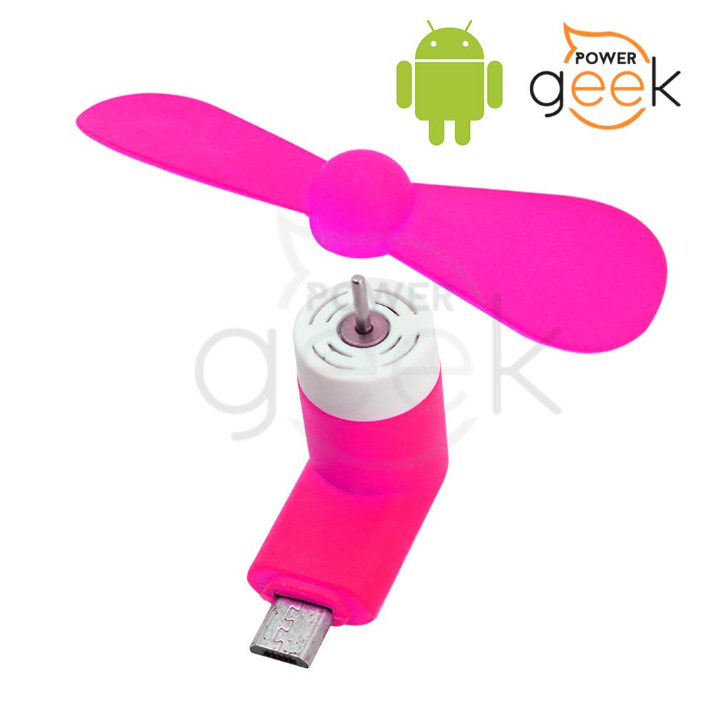 Power Geek Micro USB Mini Fan Cooler For Android Smart Phone