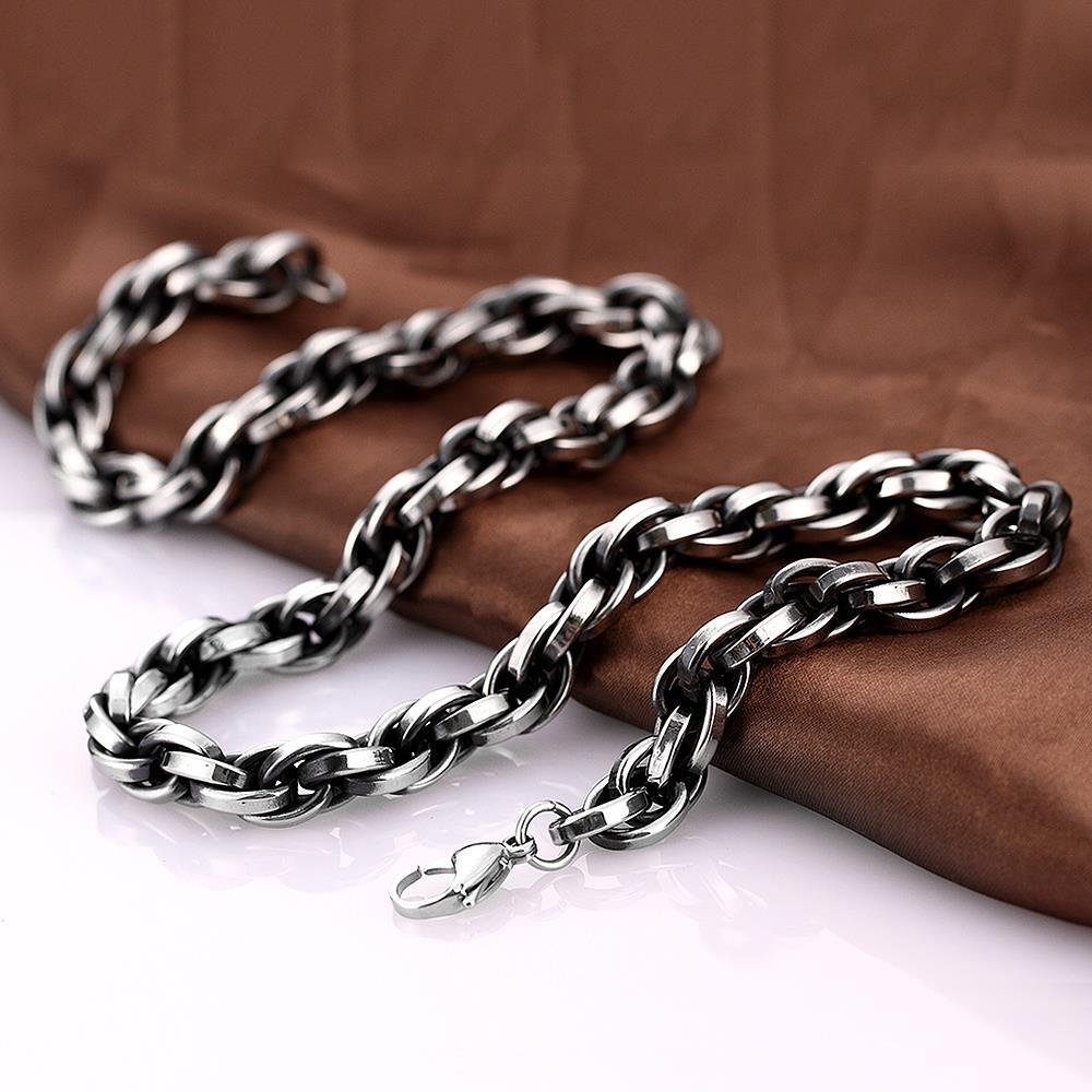 Kemstone Titanium Fashion Chain Free 316L Stainless Steel Vintage Necklace September 2018 - 2 Kemstone Titanium Fashion Chain Free 316L Stainless Steel Vintage Necklace - 2