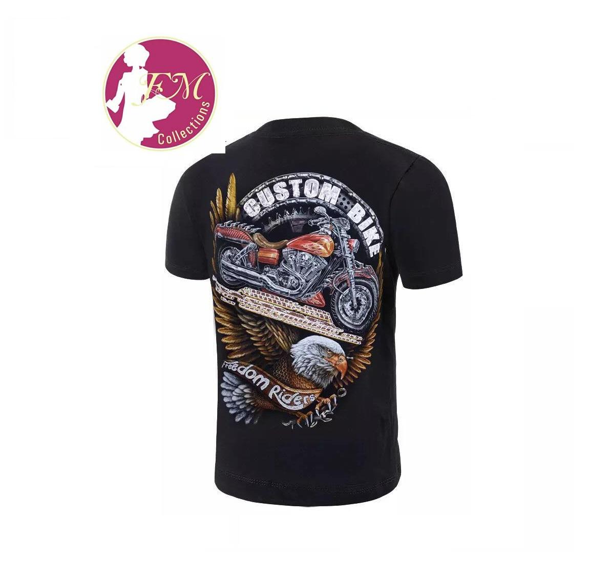 FM Men's T-shirt Custom Bike Design Printed Shirt September 2018 - 2 FM Men's T-shirt Custom Bike Design Printed Shirt - 2