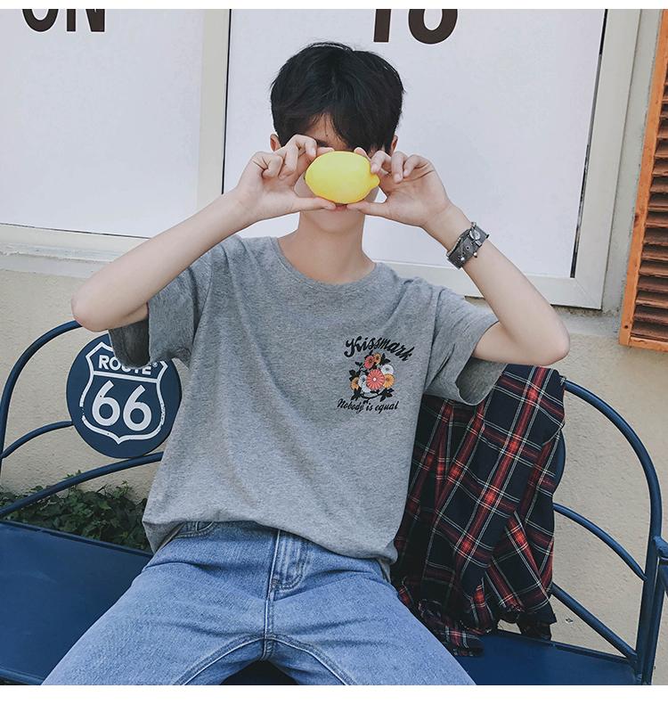 Mens Hiphop Japanese Style Street T-Shirt Oversized Vintage Printed Shirt August 2018 - 5 Mens hiphop japanese style street T-Shirt Oversized Vintage Printed Shirt - 5