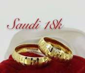 18Karat Saudi Gold Wedding Ring