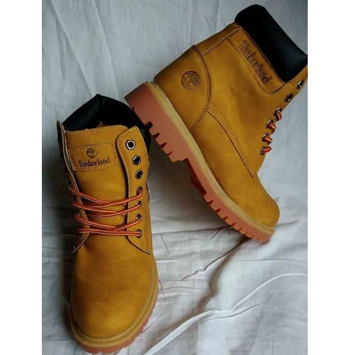 Timberland Boots Yellow and Black