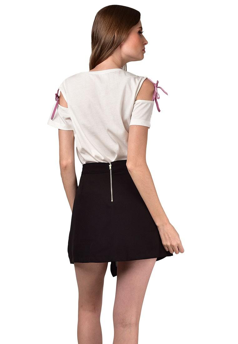 Plains And Prints Chrysler Short Sleeves Top - Offwhite September 2018 - 3 Plains and Prints Chrysler Short Sleeves Top - Offwhite - 3
