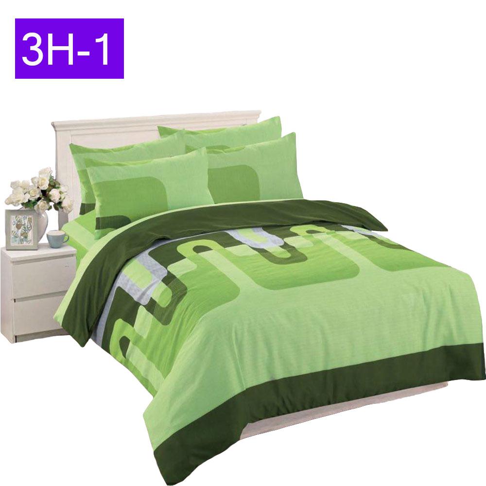 EHOME 3 in 1 Queen Size Cotton Bedsheet set Premium Qulity