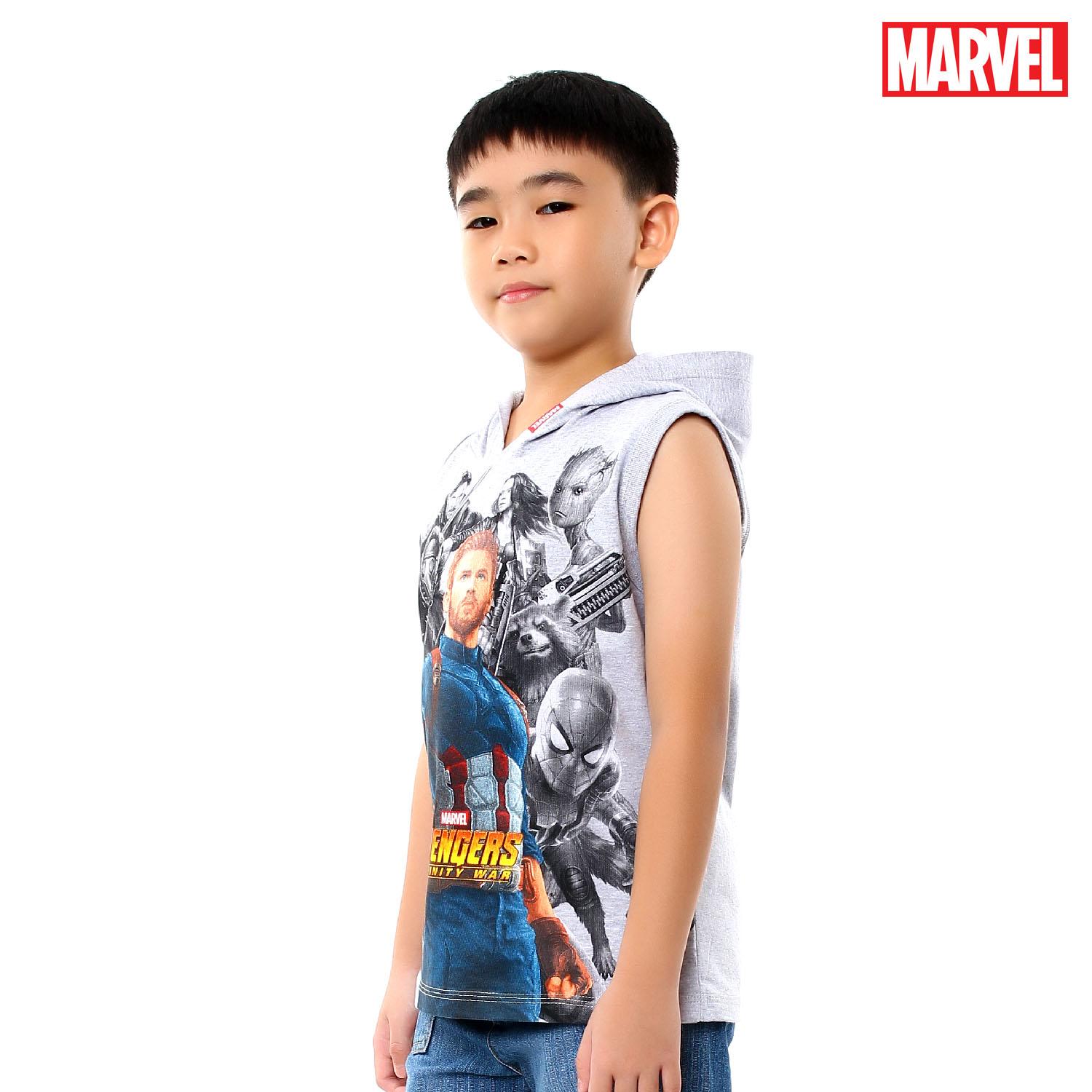 Marvel Avengers Infinity War Boys Sleeveless Hoodie September 2018 - 2 Marvel Avengers Infinity War Boys Sleeveless Hoodie - 2