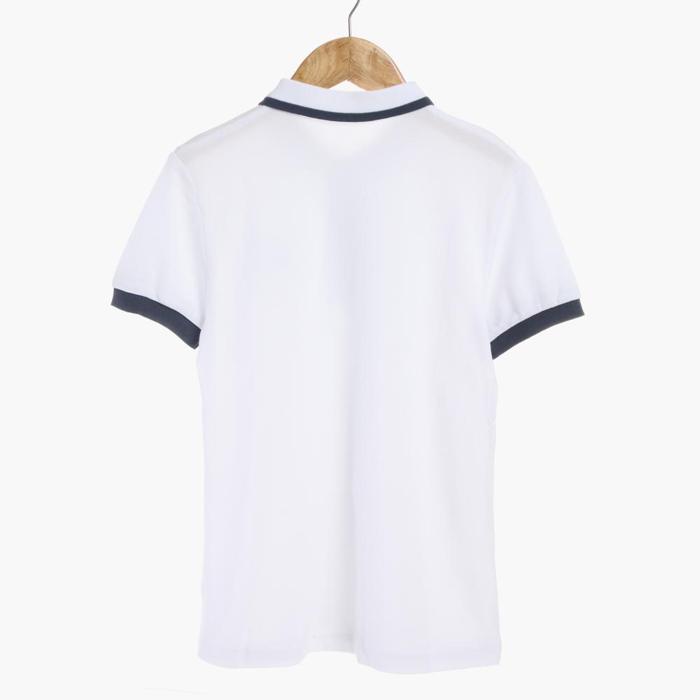 JusTees Boys 99 Pique Polo Shirt (White) September 2018 - 2 jusTees Boys 99 Pique Polo Shirt (White) - 2