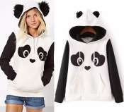 Panda hoodie jacket