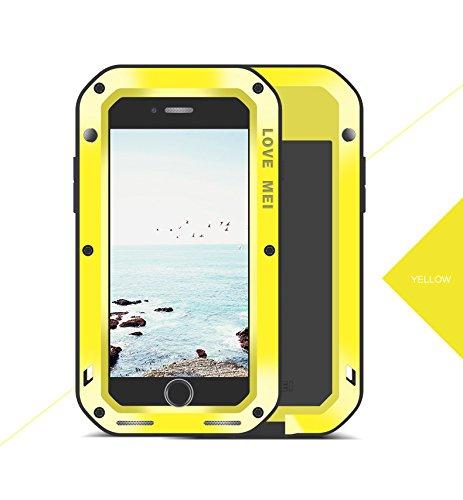 CINTA MEI untuk iPhone 8 PLUS Case, dengan Gorilla Glass Ekstrim Pelindung Hibrid Sabuk Konveyor Shockproof Cuaca Debu/Casing Antikotor Tahan Case dengan Tugas Berat Militer Case untuk I8 Plus-Intl