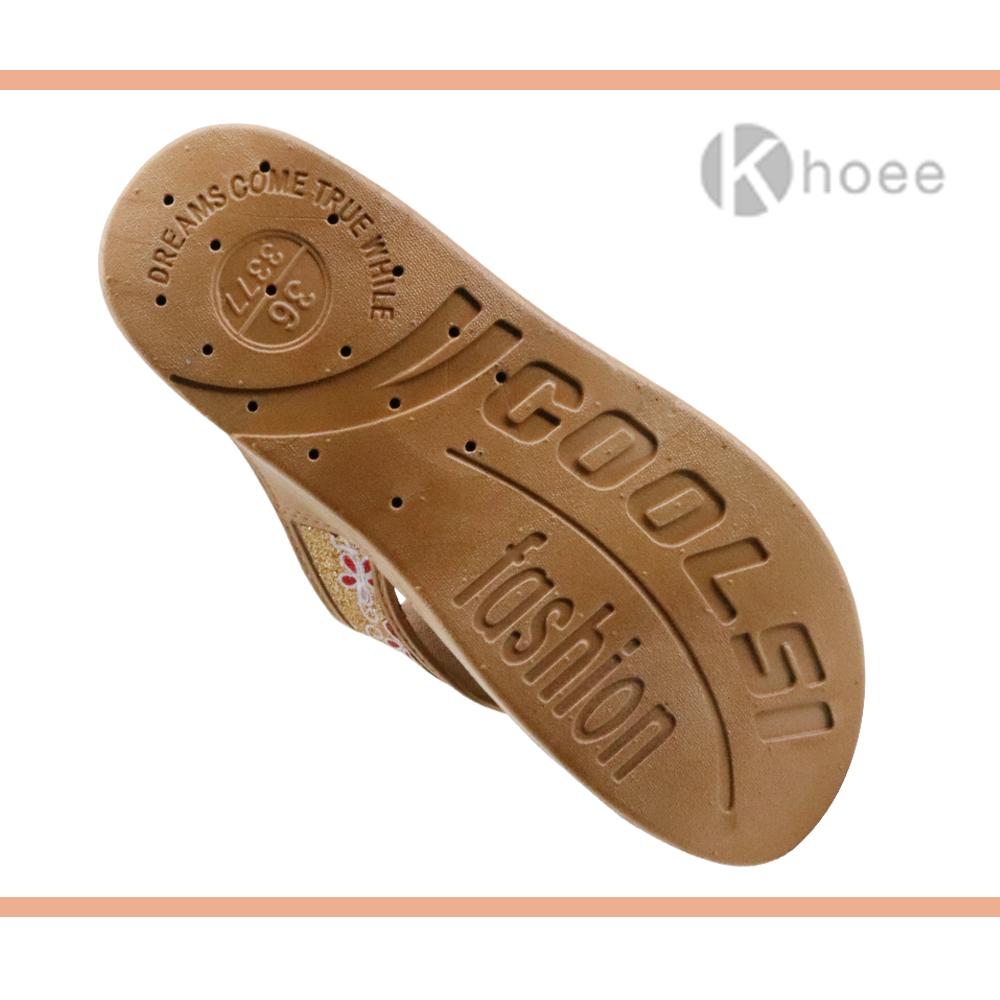 Khoee Daisy Slides Flat Slippers Sandals September 2018 - 2 Khoee Daisy Slides Flat Slippers Sandals - 2