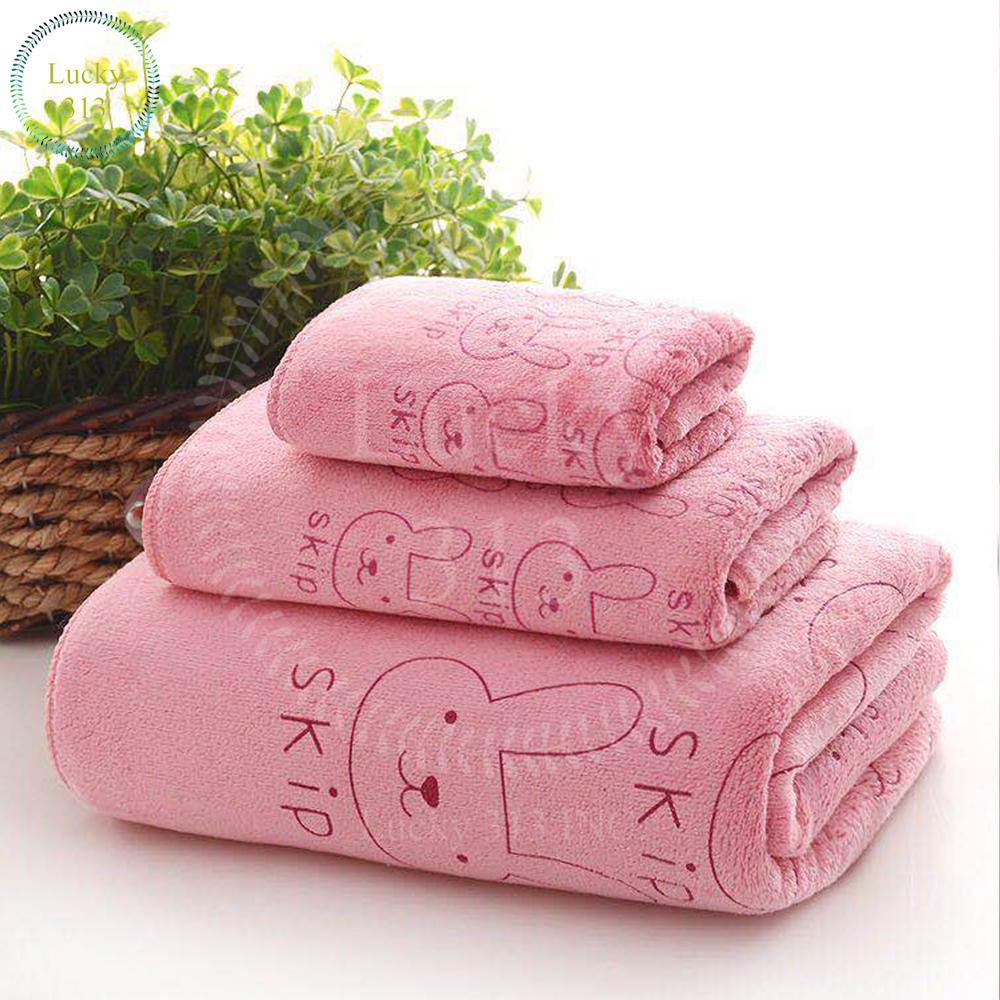 3 in 1 Bath Towel Light Pink