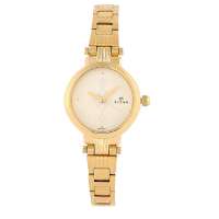 Titan Raga Viva Rose Gold Stainless Steel Analog Quartz Watch For Women TTN2577WM01