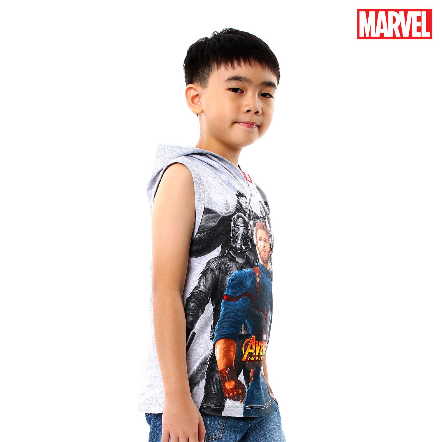 Marvel Avengers Infinity War Boys Sleeveless Hoodie September 2018 - 3 Marvel Avengers Infinity War Boys Sleeveless Hoodie - 3